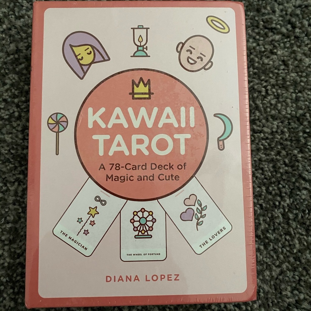 Kawaii Tarot card deck. New and still sealed.